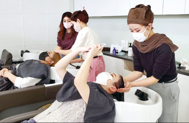 安心の教育体制 画像