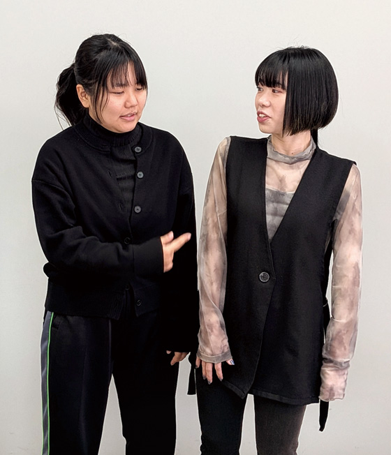 桃花鳥（トキ）お二人の画像