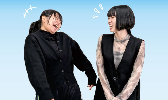 桃花鳥（トキ）のお二人の画像