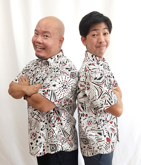 すっとこどっこいお二人の画像